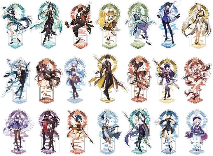 Amazon.co.jp: 原神 公式グッズ 正規品 璃月 キャラクター アクリル