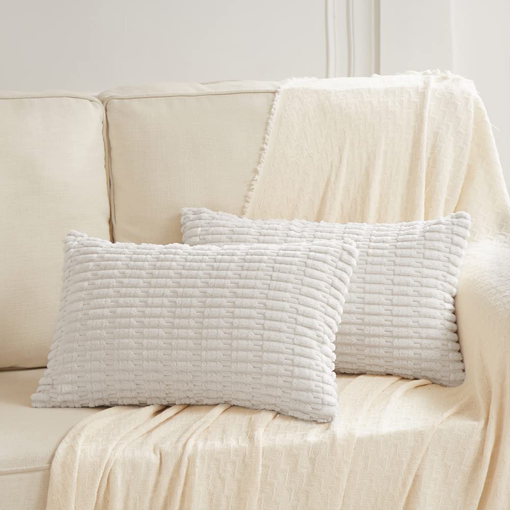 Fancy Homi Set di 2 federe decorative per cuscini lombari