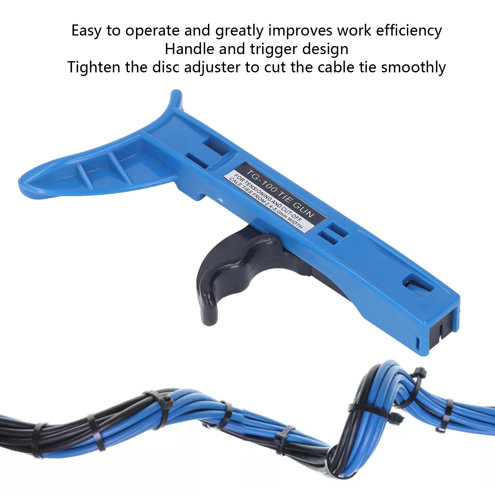 Zip Tie, Zip Tie Cutter Zip Tie Cutter Tool Nylon Ties Plastic Fastening Cable Tensioner Cutting Hand Tool Nylon Cable Tie Fasten And Cut Cables For