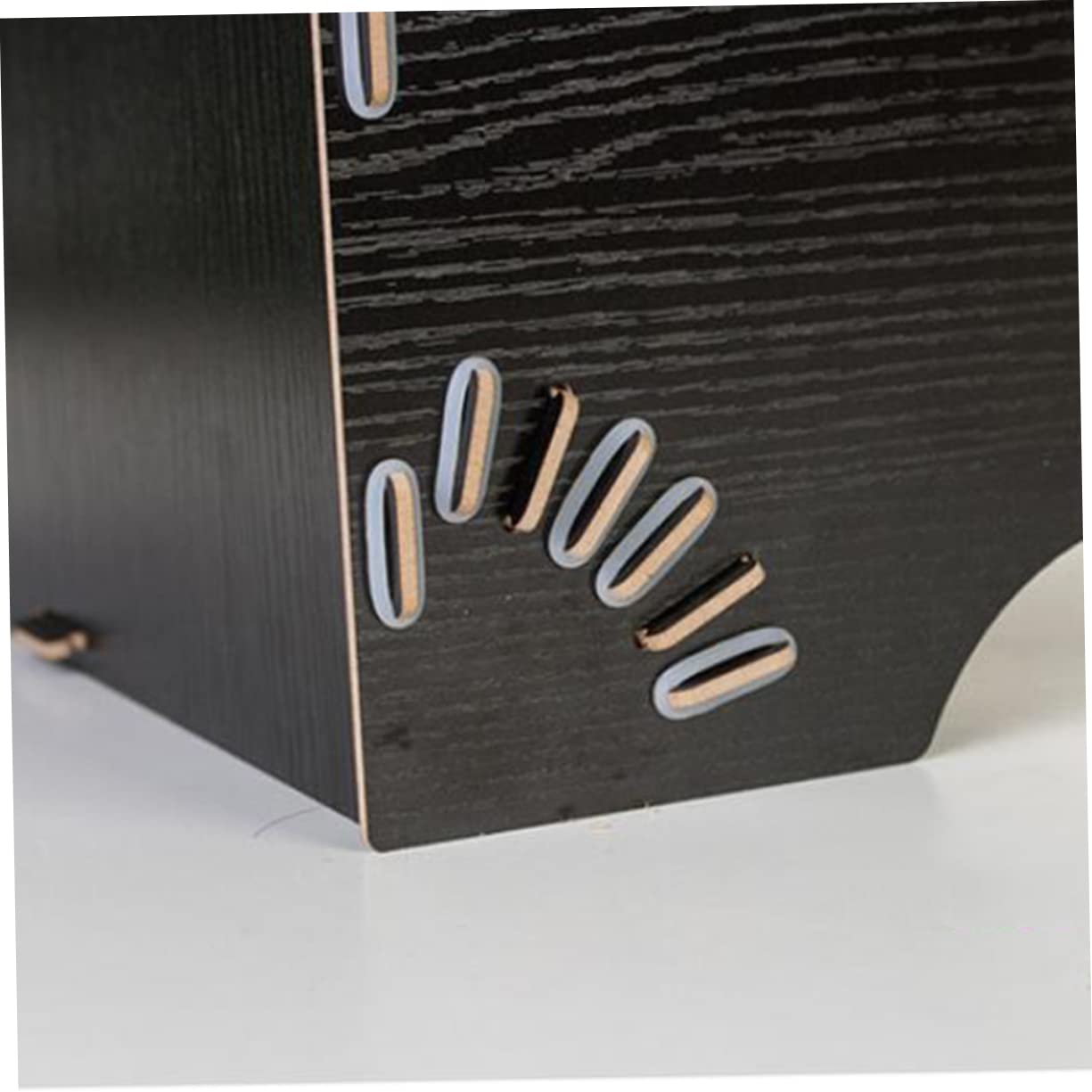 NUOBESTY Portadocumenti Da Scrivania A Ventaglio Formato A4 in Legno Per Cancelleria Multistrato Facile Da Pulire 35x27 Cm