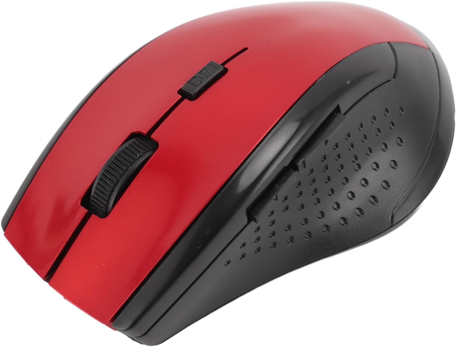 – Generic 2.4G Wireless Mouse, High Accuracy Optical Mouse, Compact USB with USB Receiver, Ideal for Laptop Computer & Desktop PC (Red)
