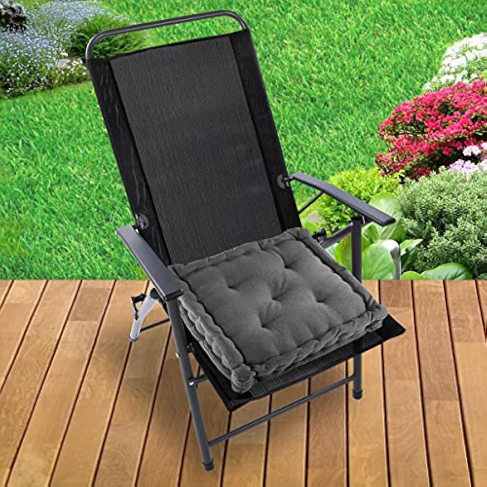 Cotton Square Lightweight Cushion for Table Stool Back Seat
