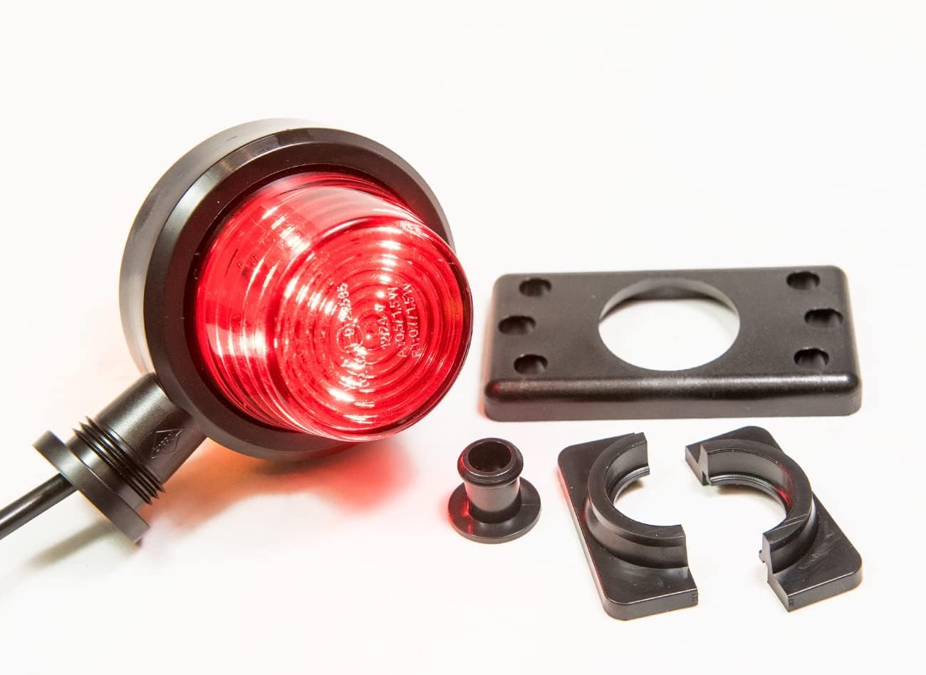 Feu De Gabarit Old School Tuning Suspendu - Feu De Position 12V 24V Blanc Et Rouge Pour Camion, Voiture, Remorque, Caravane - 1 Pièce