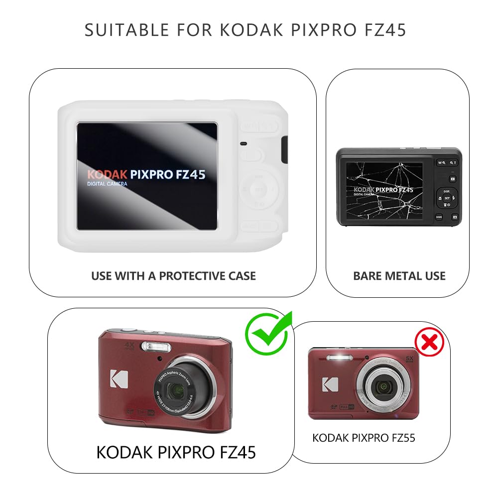 Amazon.com : Tedubax Silicone Case for Kodak PIXPRO FZ45 with