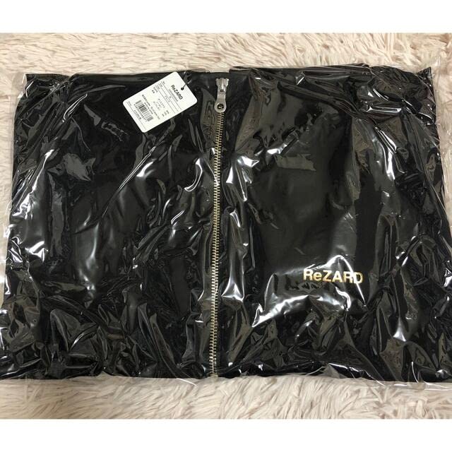 【きゃる】rezard パーカー黒　ロゴ:青　　ヒカル ユーチューバー ヒカル リザード パーカーの通販 by Y shop｜ラクマ