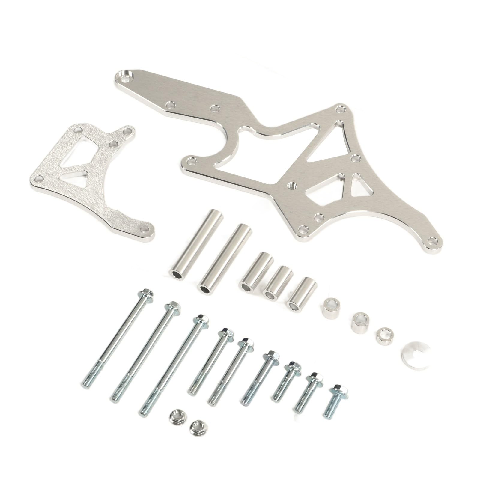 Generic Staffa di Conversione Alternatore con Staffa Serpentina per Motore LS per Biscayne 5.4L-7.4L Adatto per SUV Camion GM 1999-2013 Produzione Elaborata per Chevy II 6.5L