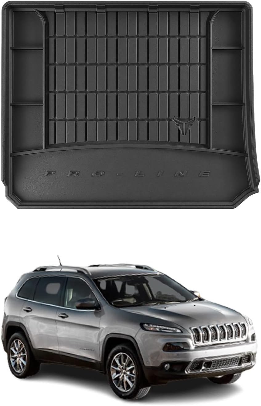 OMAC Premium Cargo Mats Liner for Jeep Cherokee 2014-2023 All-Weather Heavy Duty