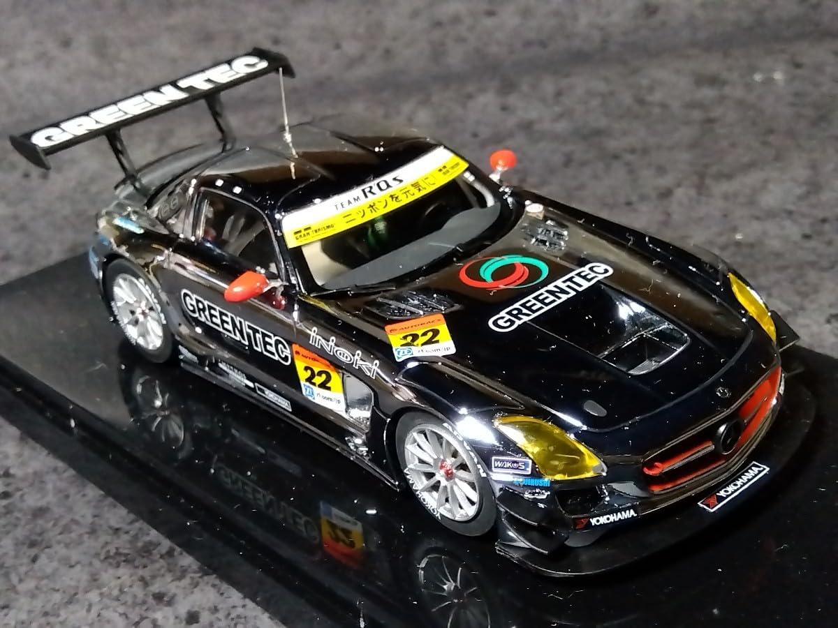 Amazon | エブロ 1/43 グリーンテック SLS AMG GT3 2013年 スーパー GT