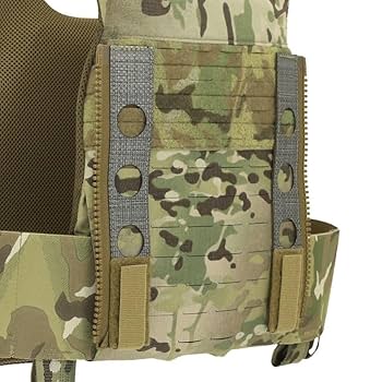 Ferro Concepts ジッパーエクステンション　multicam 実物 FERRO CONCEPTS Back Panel Zipper Extension 奥行き拡張キット