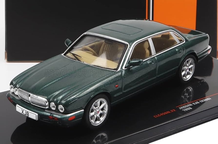 ジャガー ミニカー ダークグリーン Amazon | Ж イクソ 1/43 ジャガー XJ8 X308 1998 ダークグリーン