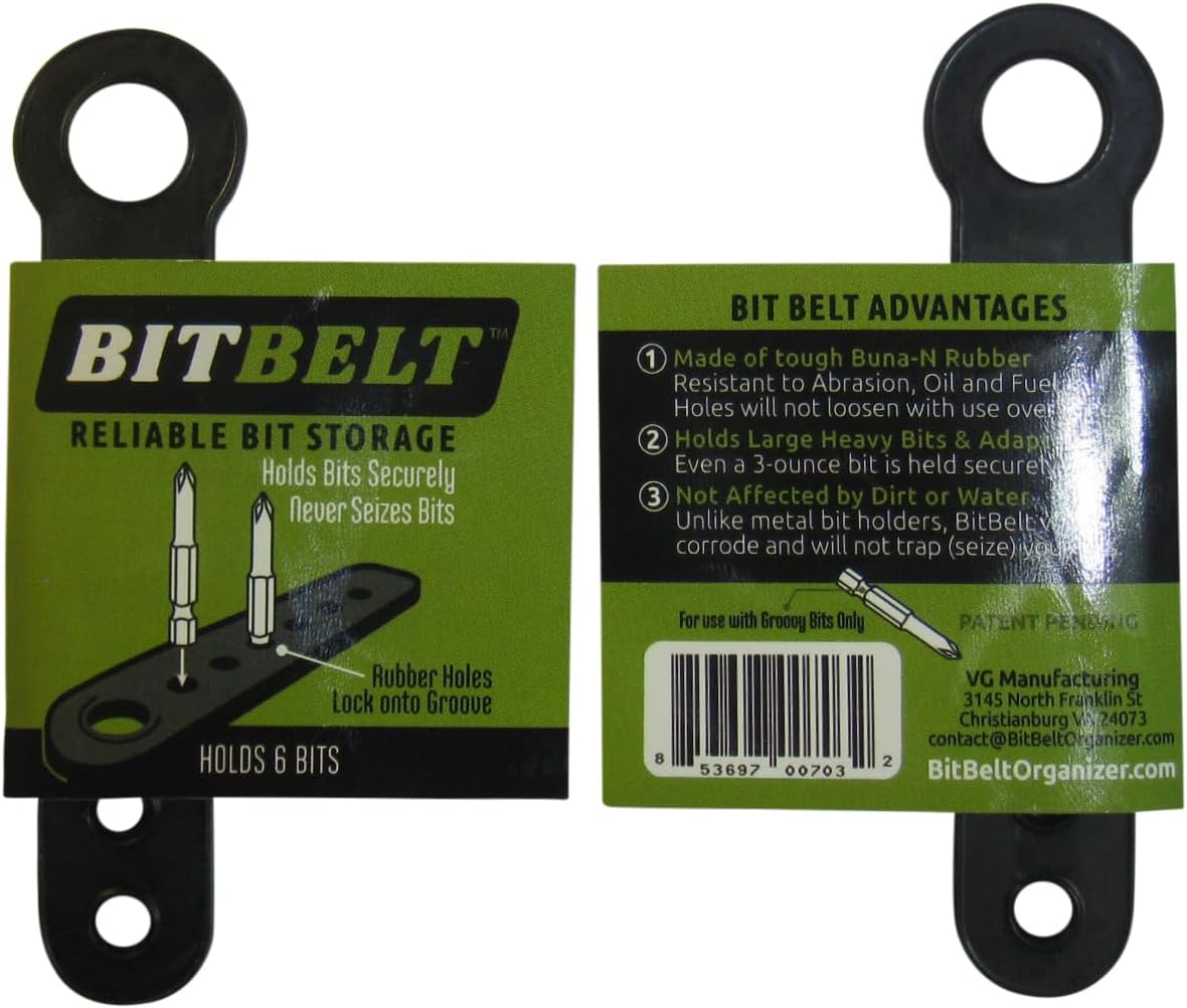 Bit Belt Hex Bit organizer (6 bit)