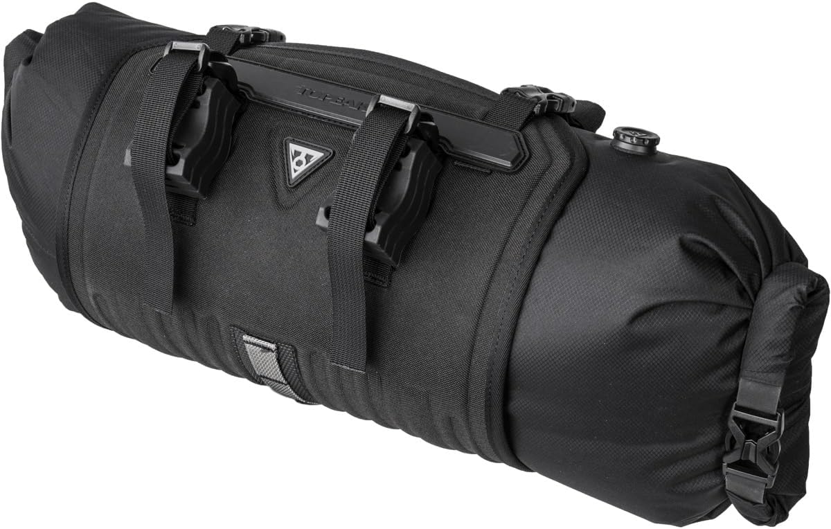 Frontloader 8 Litre Bag for Handlebars, Sports and Outdoor, Black, 50 x 15 x 15 cm / 19.7 x 5.9 inches x 5.9 inches