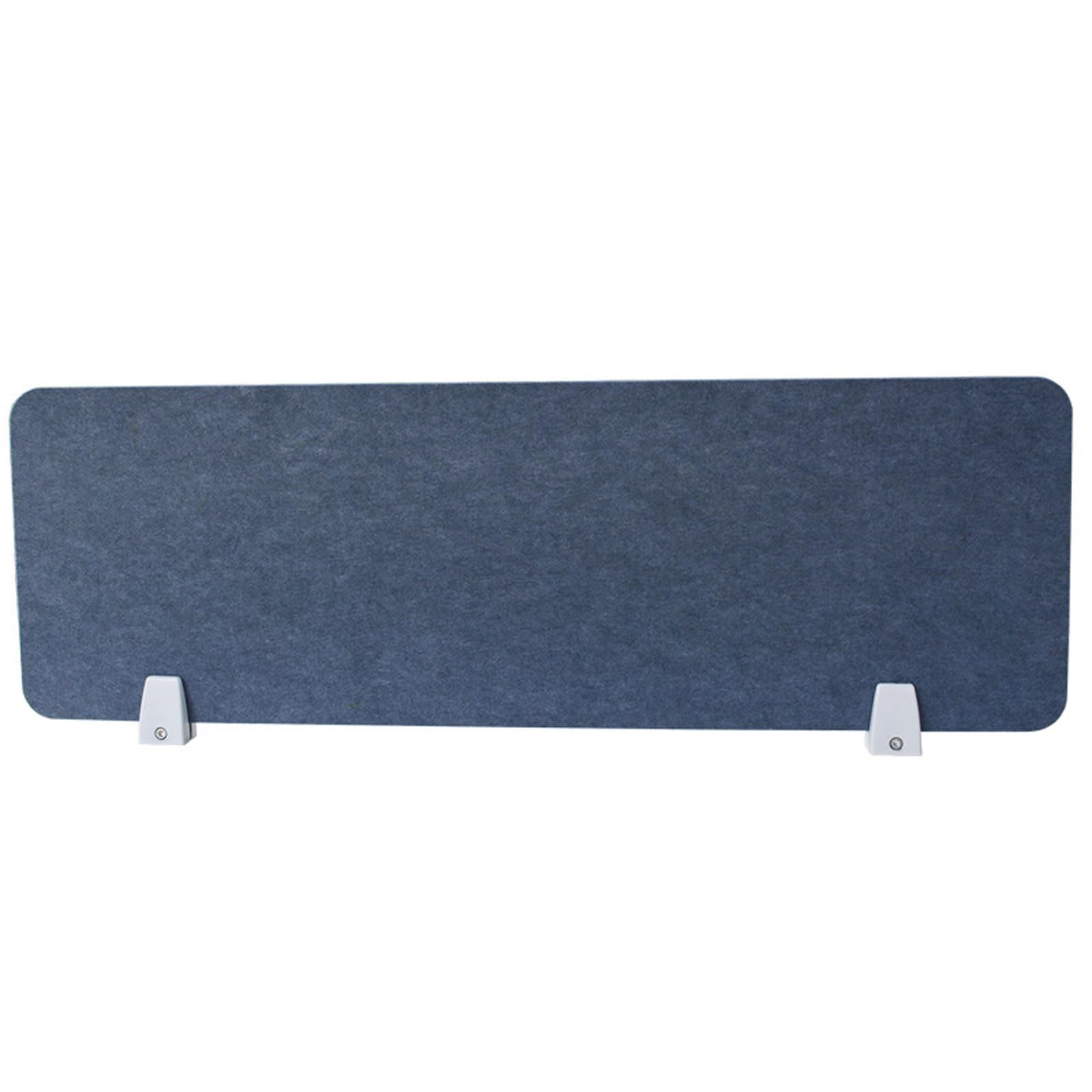 Privacy Panel Acoustic Freestanding Desktop Partition Felt Screen,Reduce Noise And Visual Distractions For Offices Libraries(Dark Grey,80X30CM)
