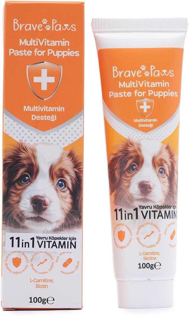 Yavru Köpekler İçin Gelişim Destekleyici Multivitamin Malt Macunu – Sağlıklı Büyüme Dönemi Formülü