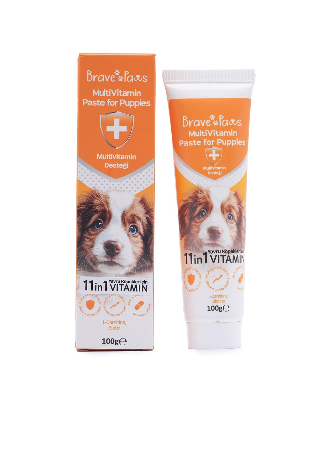 Yavru Köpekler için Gelişim Destekleyici Multivitamin Malt Macunu