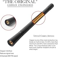 Vista 5 de VOFONO Antena para 2003-2023 Nissan Pathfinder, Rogue, Murano, Juke, Versa Note Sedan, Kicks, Cube, 350Z, Leaf, Navara NP300, mástil de antena