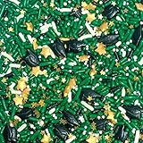 Edible School Graduation Hat Class Confetti Sprinkles Cake Cookie Cupcake IceCream Donut Quins - 4oz (Green)
