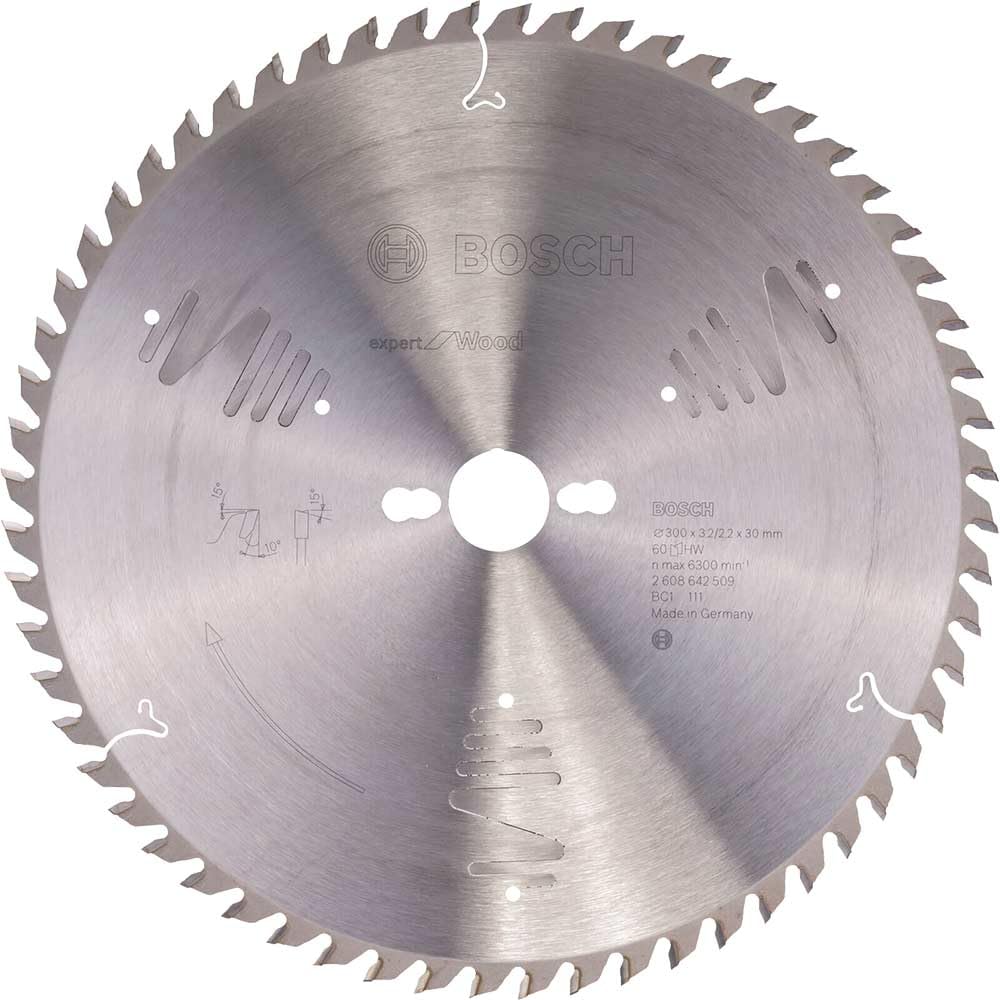 Bosch Professional Expert Circular Saw Blade For Wood300 X 30 X 3.2 mm60 Teeth from B&Q