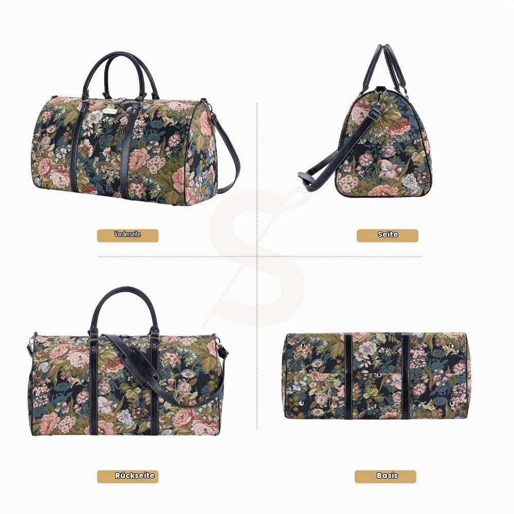 Große Reisetasche für Damen, Handgepäck, Wochenendtasche, Damen-Handgepäck, Reisetasche für Teenager und Mädchen