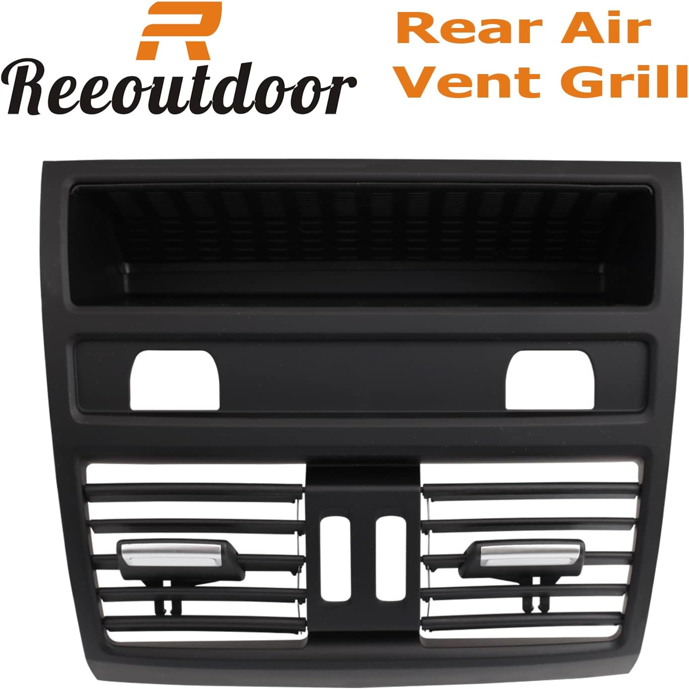 F10 F11 Rear AC Vent 2026 Upgrade Compatible with BMW 5 Series 520 523 525 528 530 535 550, Rear Air Vent Conditioning Grilles for F18 (2010-2016), Exact Replacement and Durable Materials