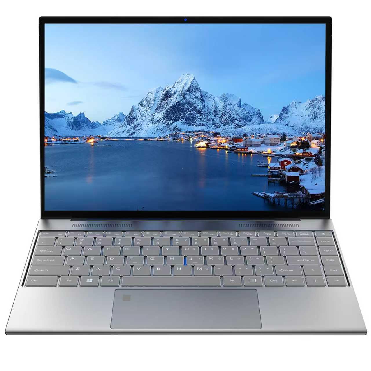 16-Zoll Laptop Mit 8GB RAM & 256GB SSD – Pentium Quad-Core, 9000 MAh Akku, Full HD Display, Schlank & Tragbar