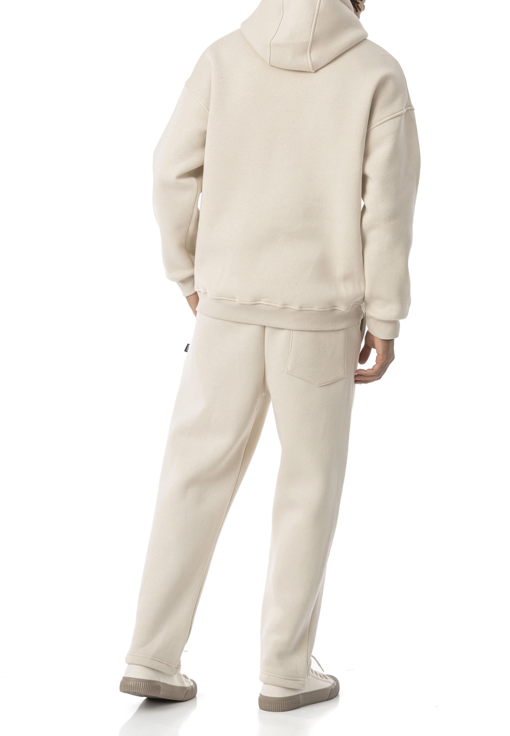 Redbridge Tuta da jogging con cappuccio e pantaloni da jogging Premium Sweat Anzug Loose Fit