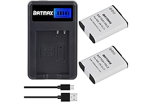 Batmax 2X EN-EL23 Battery for Nikon