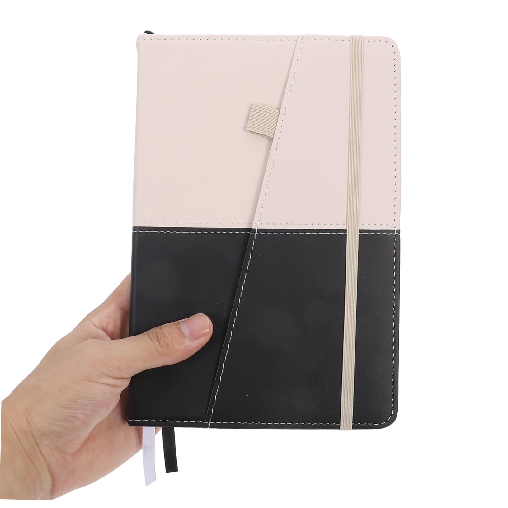 Kleines Adressbuch mit Register A5 aus Papier und Pu für Zuhause und Büro zum Einfachen Notieren von Telefonnummern und Kontaktdaten