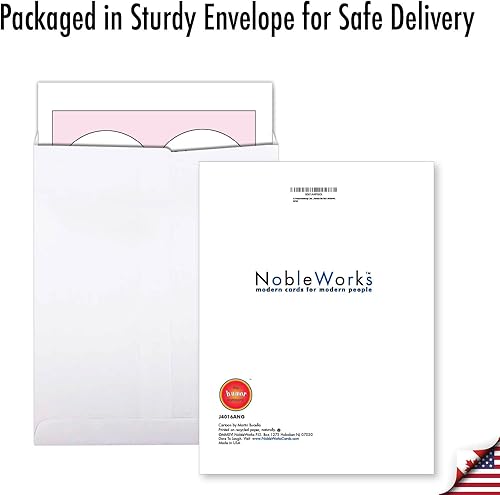 Miniatura 6 de NobleWorks Tarjeta de aniversario divertida jumbo de 8.5 x 11 pulgadas con sobre (paquete de 1) Pareja, marido, esposa, padres felicitaciones