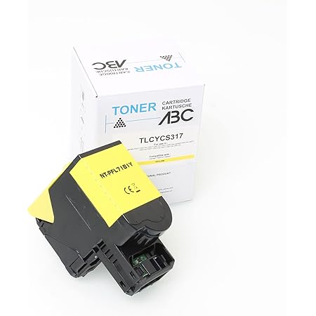 Toner compatible Lexmark C748H1YG Jaune main image 1