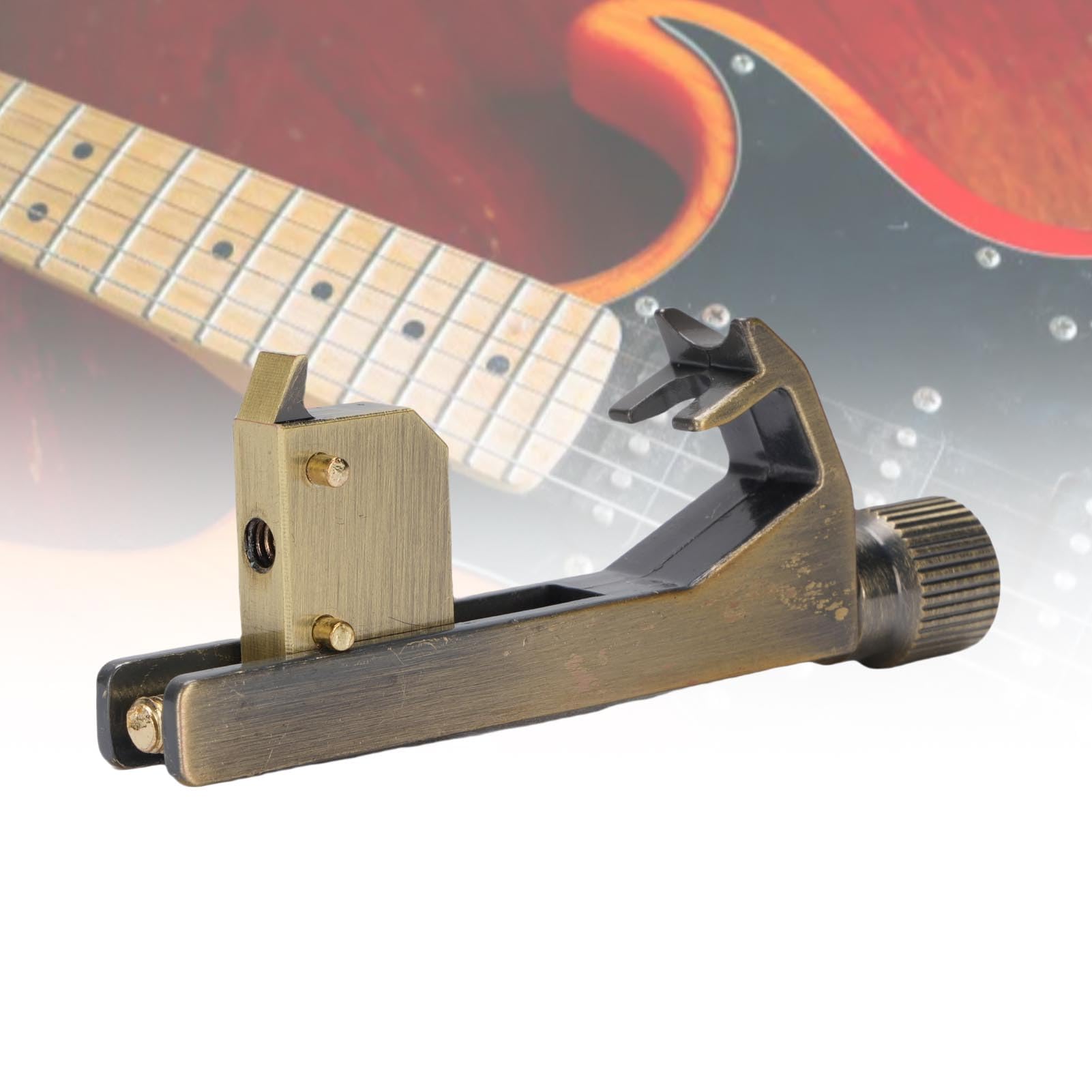 Ajusteur d'intonation de guitare électrique, ajusteur de pont trémolo de guitare, outil de calibrage d'octave en acier inoxydable