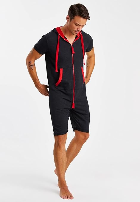 No Excess Jersey heren korte broek grijs 188681