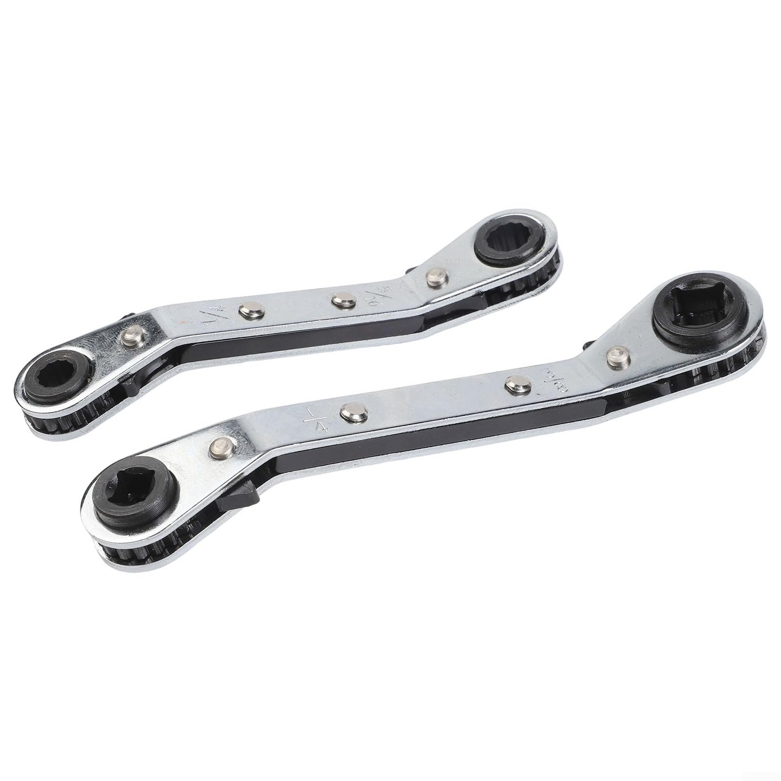 Kit di strumenti per l'installazione di valvole con doppia chiave di riparazione, in ottone, per sistemi di condizionamento d'aria split R22 R12 R410A R32