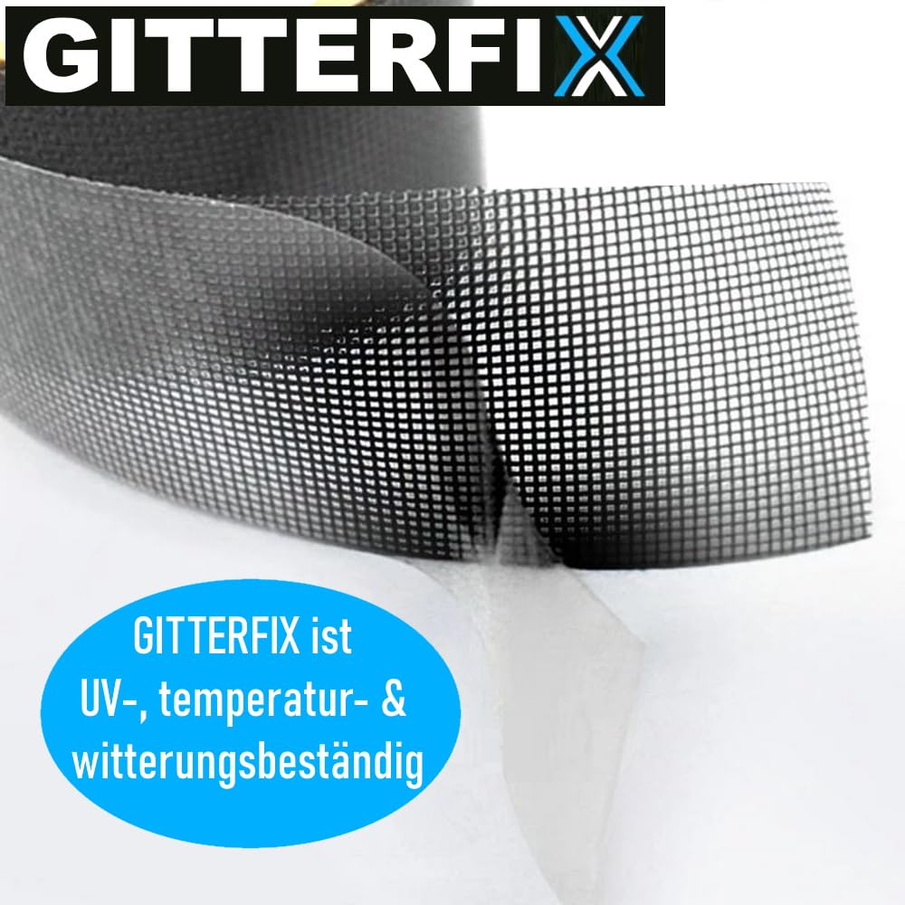 2M INSETTI SCREEN-PATCH Riparazione Rete Zanzara Porta Battente Adesivo - Foto 11