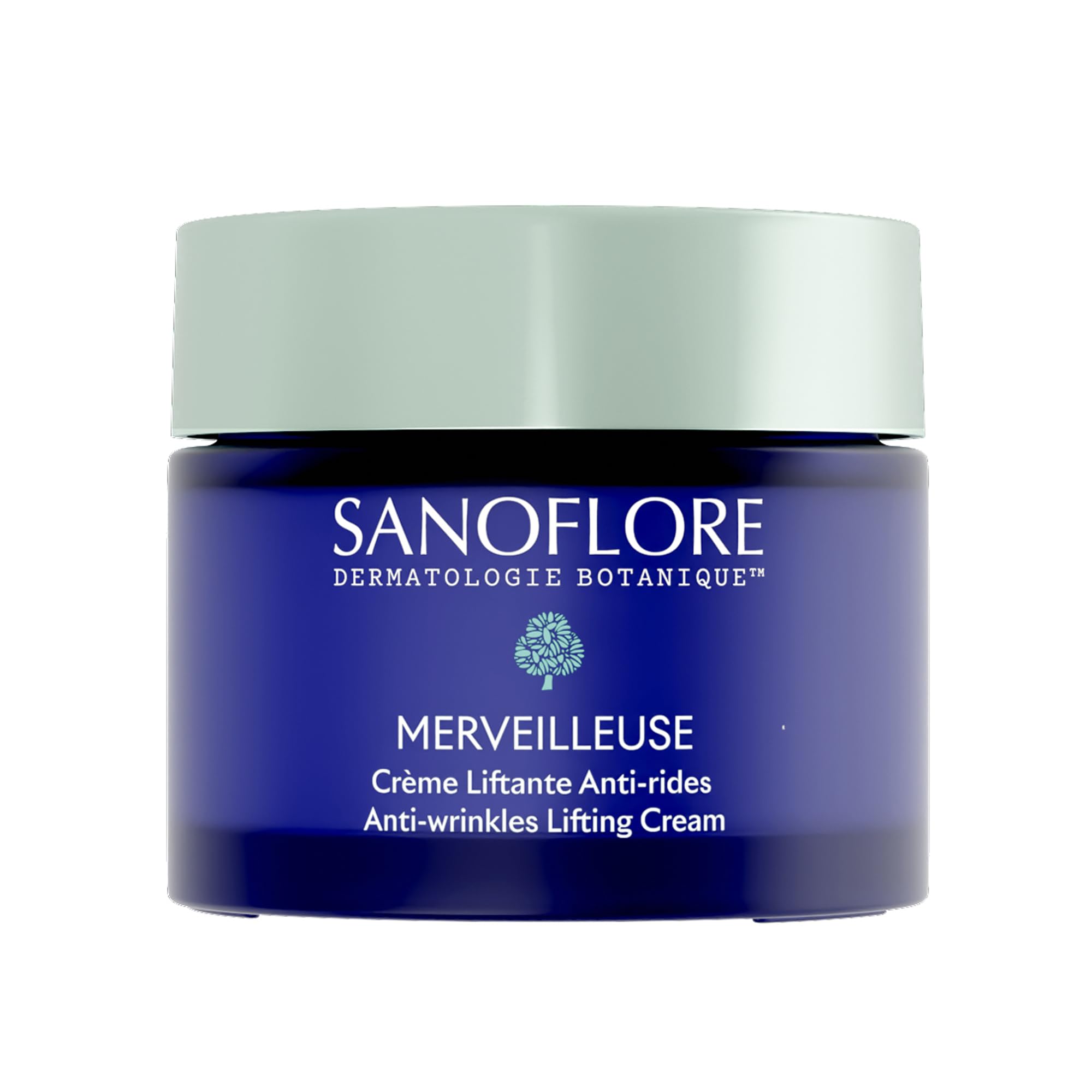 Sanoflore Merveilleuse Crème Liftante Anti-rides, Soin de Jour Anti-âge Certifié Bio, avec Rétinol Vegan et Peptides de Lin