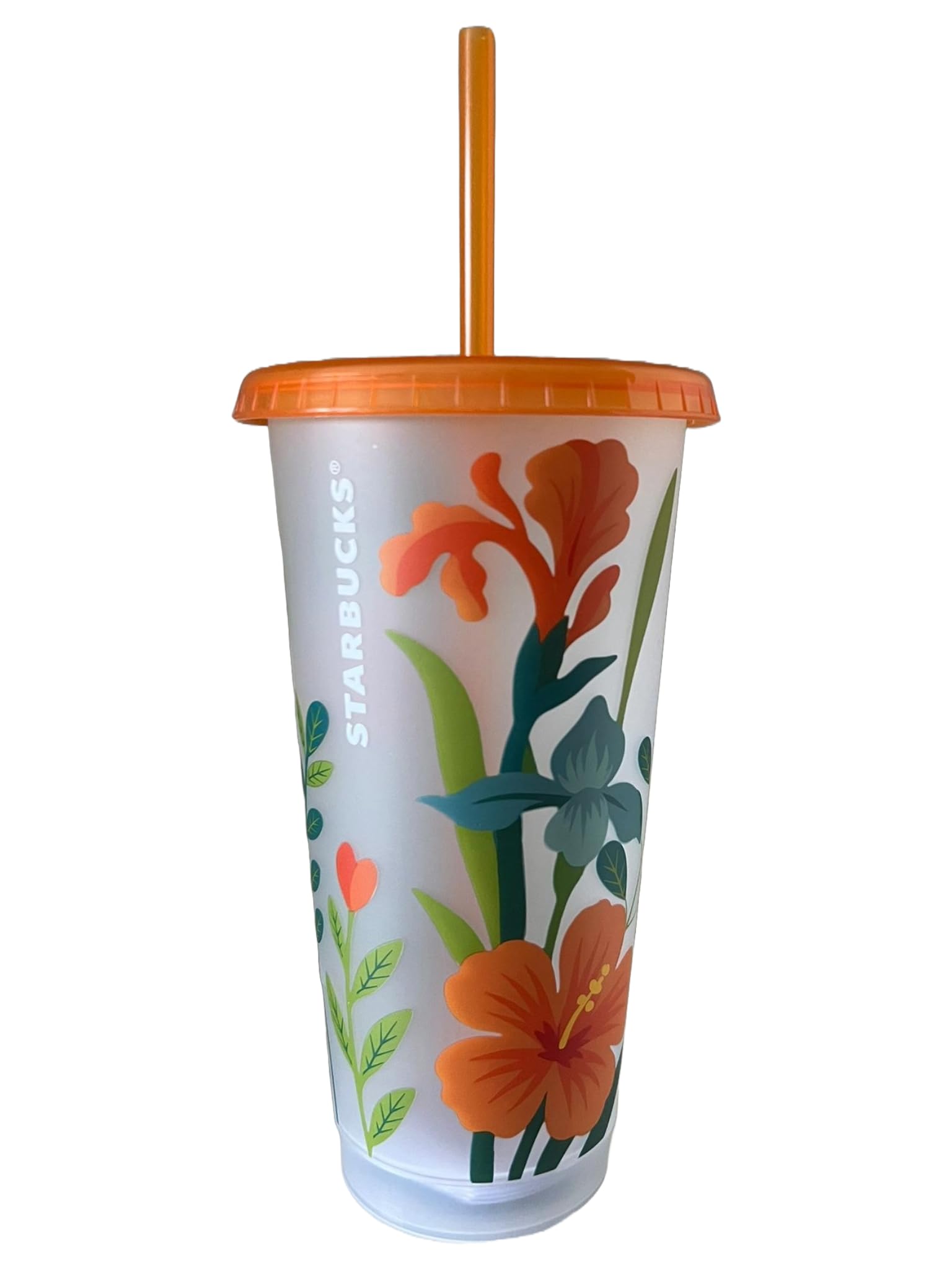 STARBUCKS Summer 2026 Floral Flowers Reusable 24oz 709ml Venti Eco-Friendly Reusbable Cold Cup