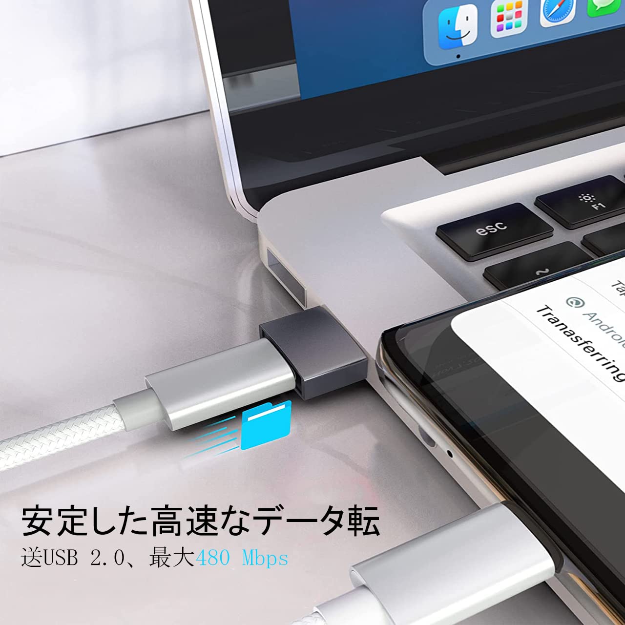 Amazon.co.jp: タイプC USB 変換アダプタ 超小型 Type-C メス to