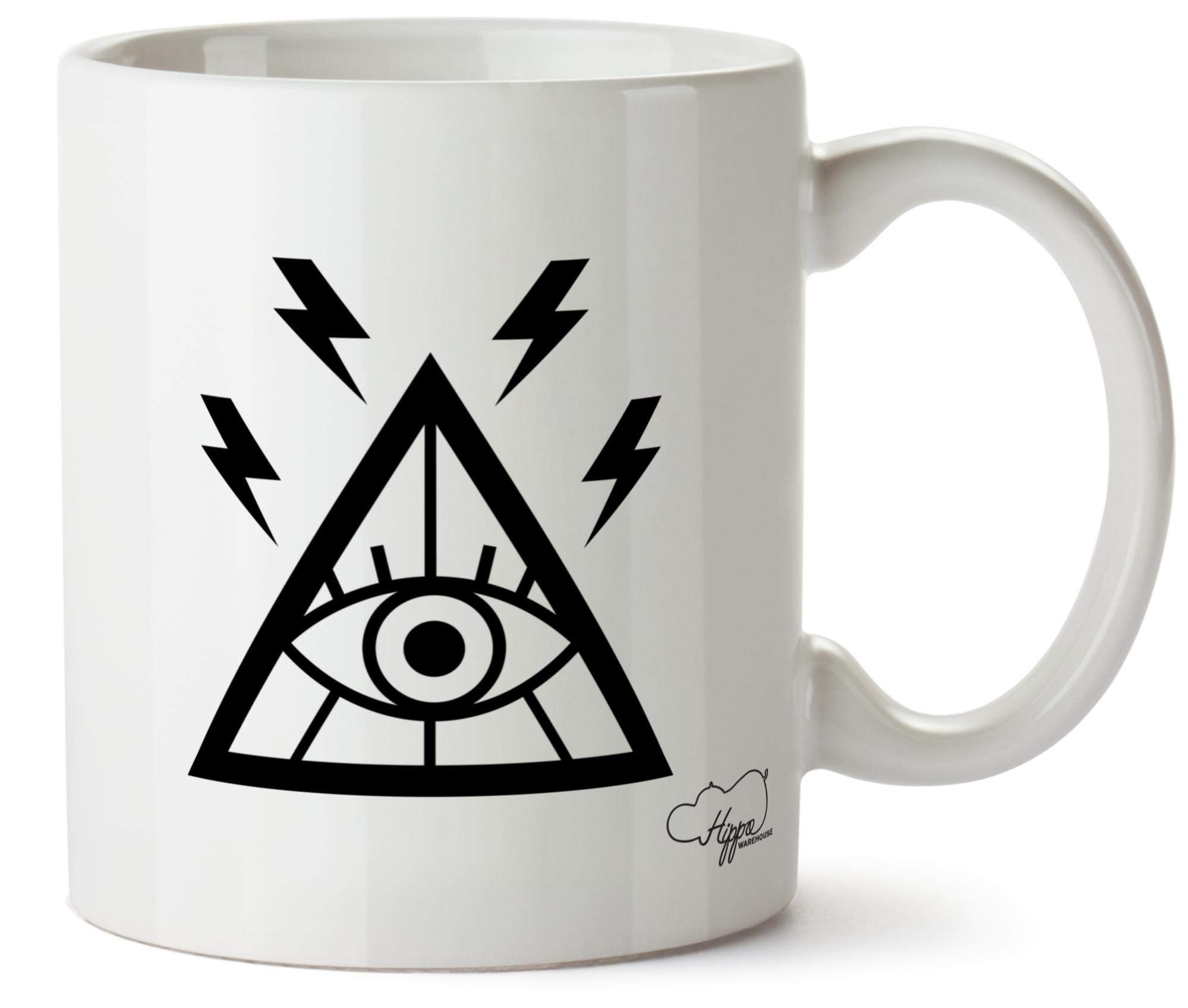 HippowarehouseEye of Providence Printed Mug Cup Ceramic 10oz