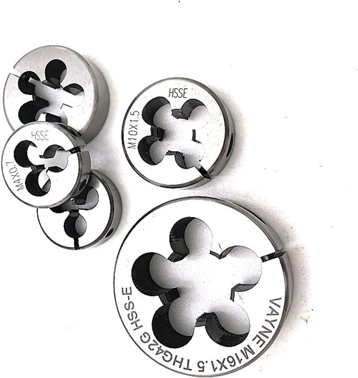 HSSE Metric Thread Round Die M1 - M24 Screw Threading Dies 1PCS(M7X1 1PCS)
