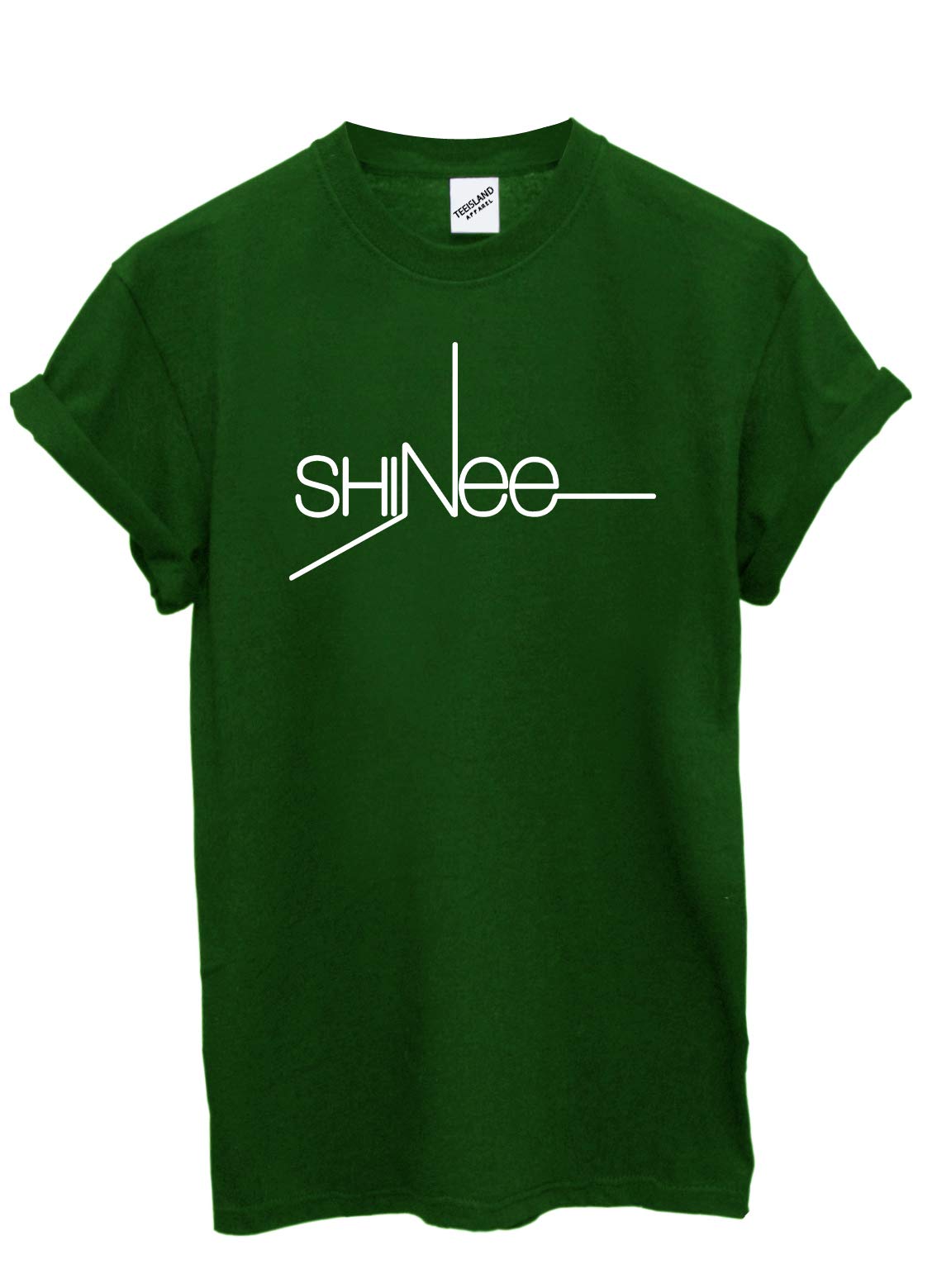 TeeIsland Shinee Logo Kpop T Shirt
