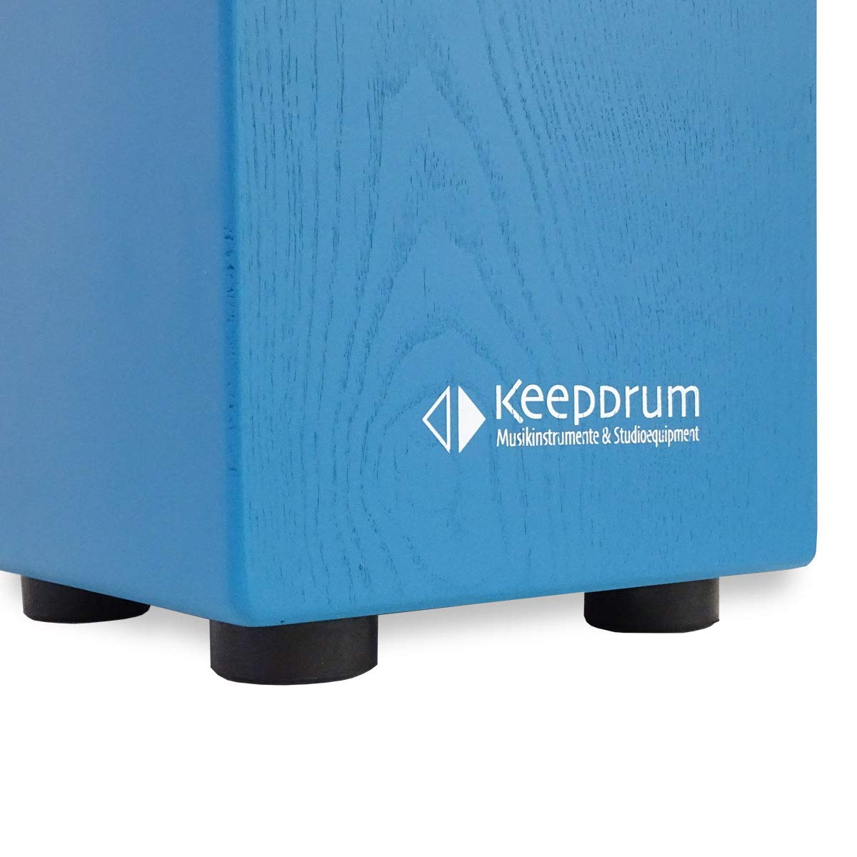 keepdrum DC1M BL Junior Cajon pour enfants Tabouret de batterie Bleu