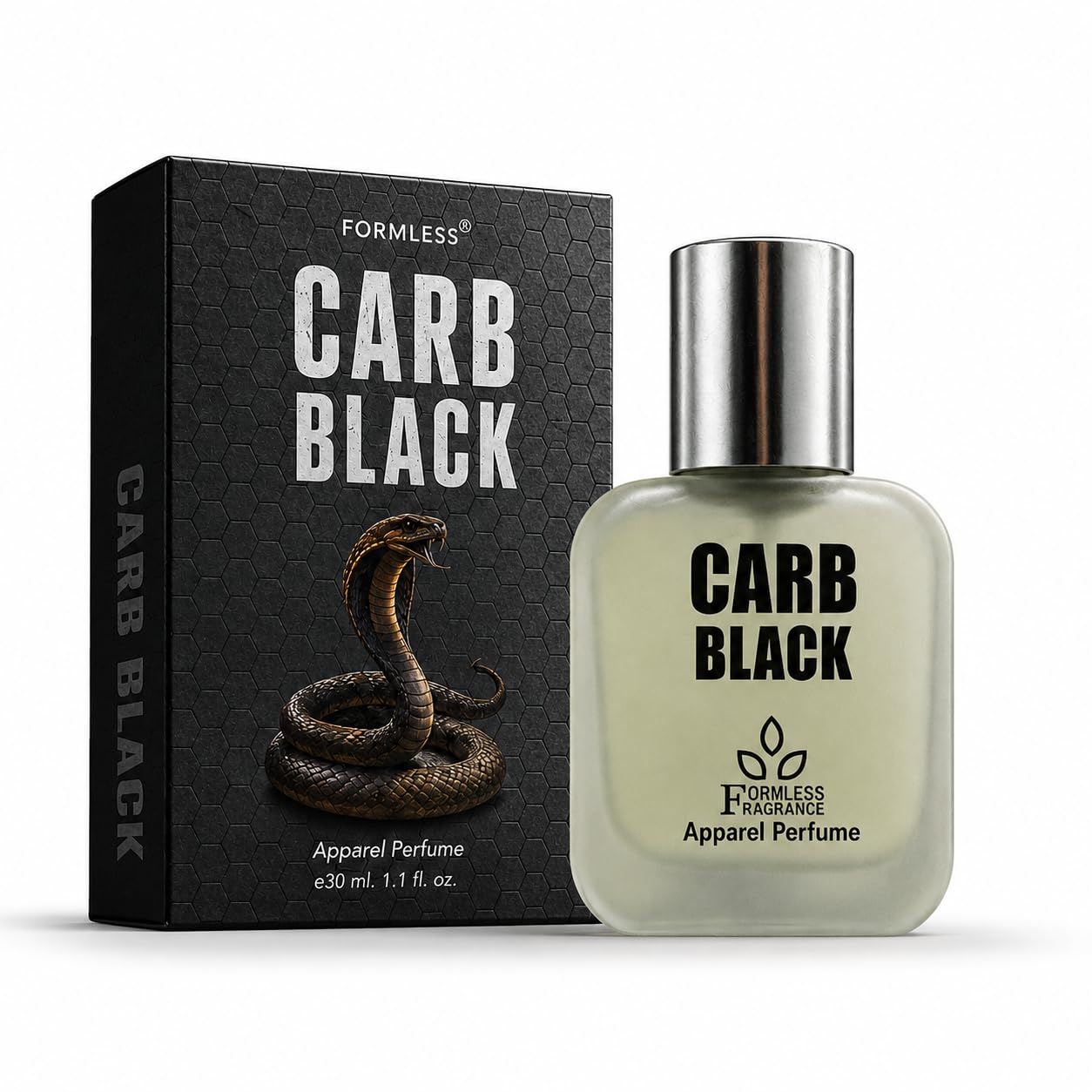 Formless Carb black Fragrance 30ML Perfume for Men | Long-Lasting Multi-Fragrance | Floral, Fruity & Sweet Scents | Unisex Premium Perfume for Everyday & Special Occasions-image-2