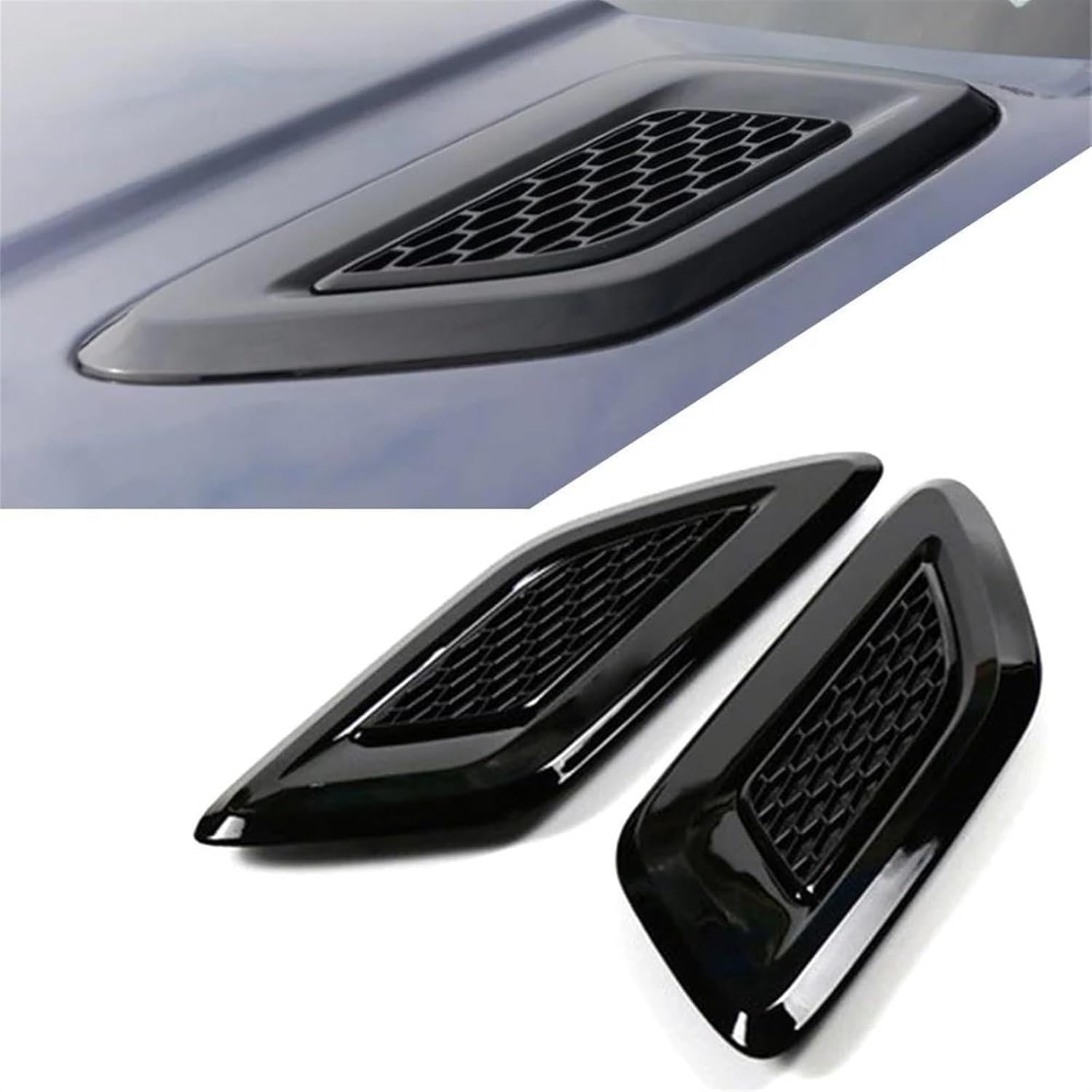 Hood Intake Decorative for Range for Rover Sport L494 2014 2015 2016 2017 Front Side Air Hood Vent Trims Cover Lr052980 Lr044147