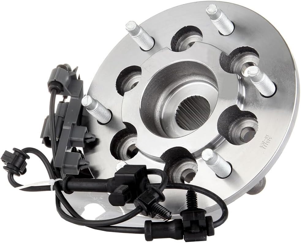 SCITOO 2pc Front Wheel Bearing Hub Assembly 515110 515111 fit for Chevrolet Colorado 2004-2008, for GMC Canyon 2004-2008, for Isuzu I-350 2006, for Isuzu I-370 2007-2008 W/ABS 6 Lugs