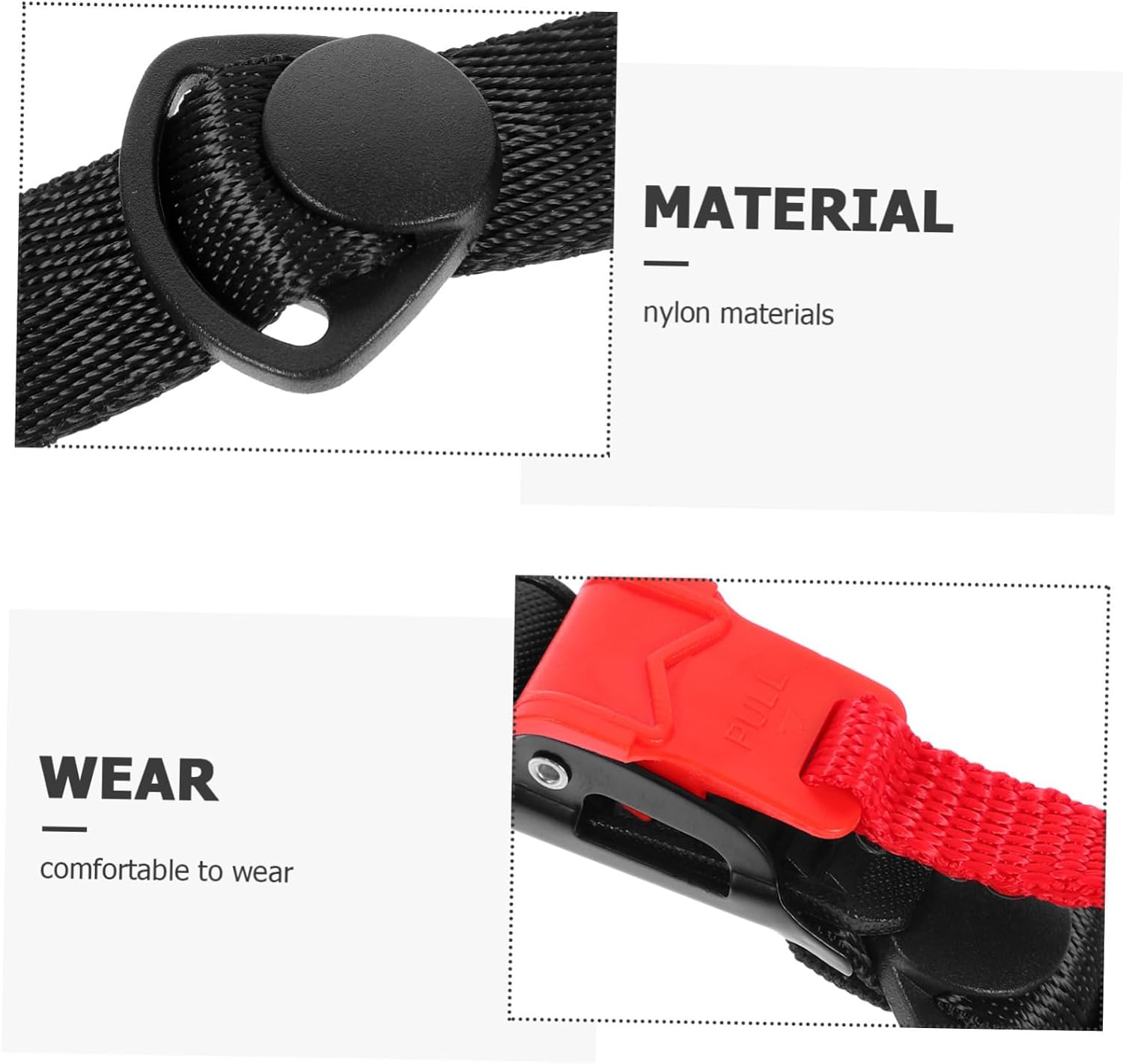 KICHOUSE 2pcs Chin Pad Helmet Strap Replacement for Hard Hat y Shaped Comfortable Nylon Material