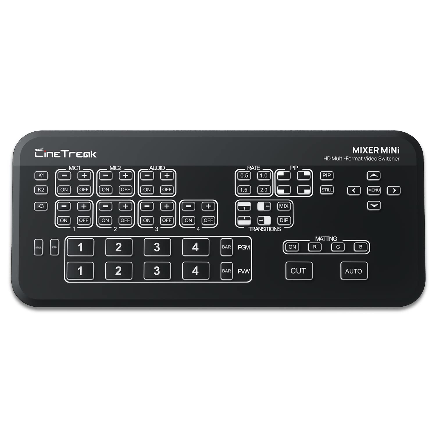 Buy Mixer Mini MultiFormat Video Mixer Switcher 4 HDMI
