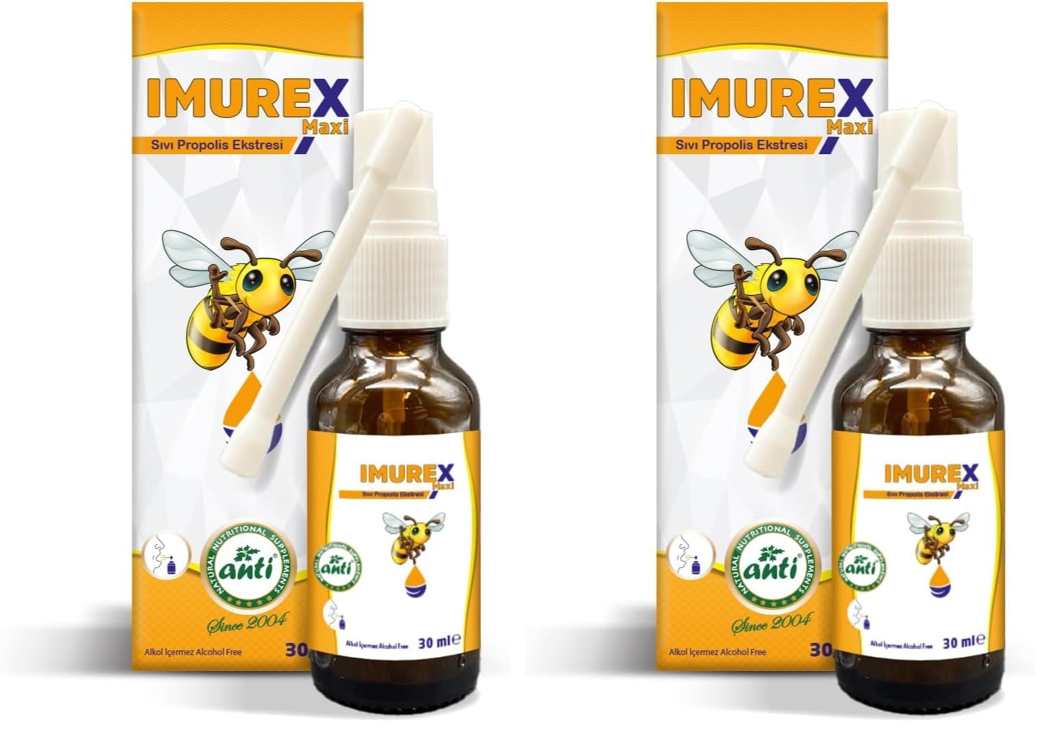 Anti Imurex Maxi Propolis Sprey Gıda Takviyesi (2 paketi)