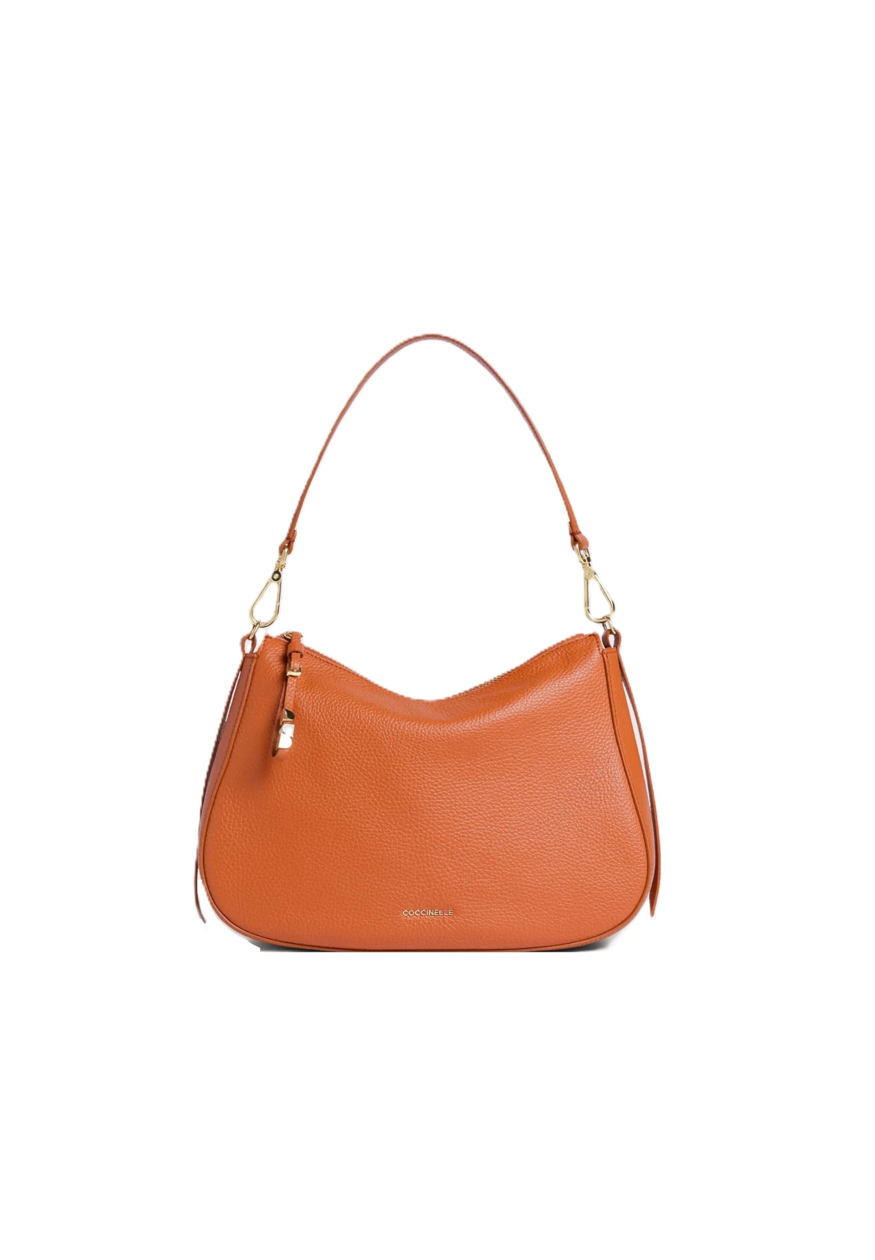 Bolso de hombro COCCINELLE Nory en cuero flexible con doble asa 4