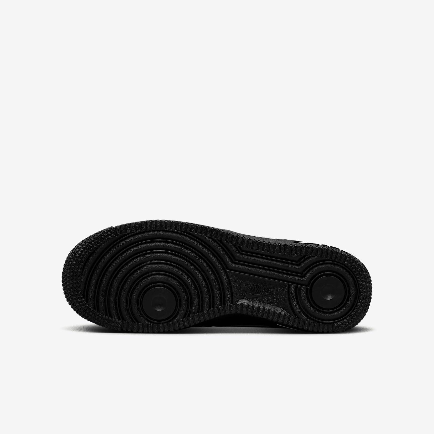 Nike Scarpe Air Force 1 per bambini (ragazzo) (HV6359-001, nero/rosso universitario/fantasma), nero, 7 Big Kid