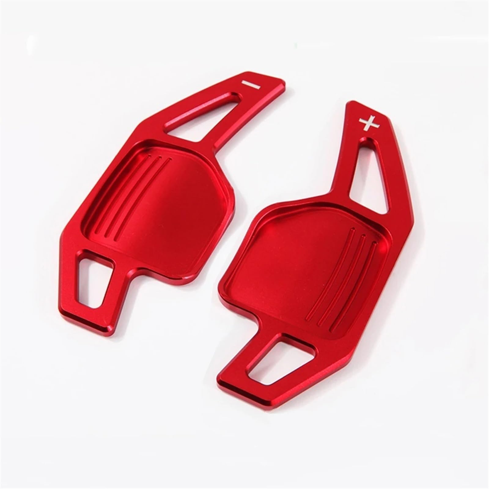 MRRRVFOEX Car Paddle Shifter Compatible with for TT for TTS for TTRS MK2 8J 2006 2007 2008 2009 2010 2011 2012 2013 2014 Steering Wheel Paddles Extension Shifters(Red)